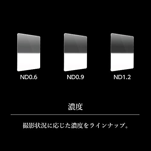 Filtro Haida Red Diamond ND1,2 Soft 150x170 mm con reducción precisa de 4 pasos 6