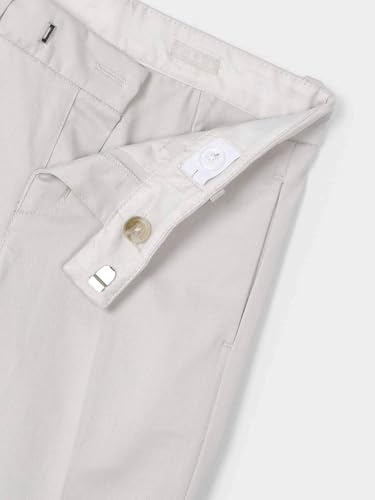 Mayoral Slim Suiting Pants for Boys Bone3