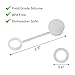 NiHome Silicone Spill Stopper Set, Fit for YETI Tumbler, Mug Tumbler Accessories Including 4 Straw Cover Topper Cap, 4 Leak Proof Stopper(Clear)