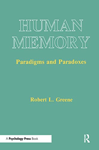 Human Memory (Cognitive Science)