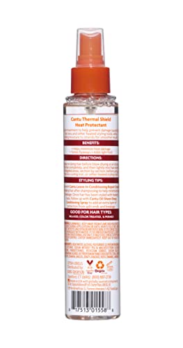 Cantu Shea Butter Thermal Shield Heat Protectant, 5.1 Fluid Ounce