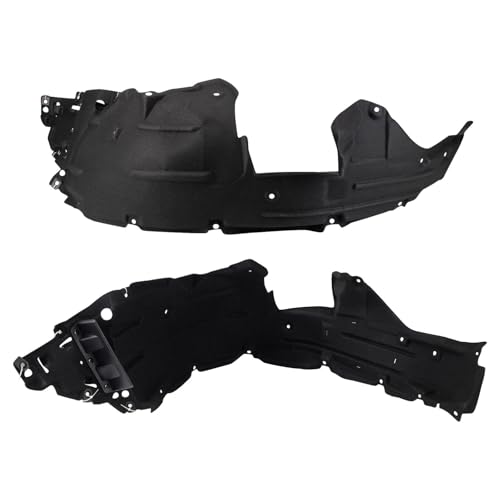 Image of TRQ Front Inner Fender Liner Set Compatible with 2016-2018 Honda HR-V HO1248171 HO1249171