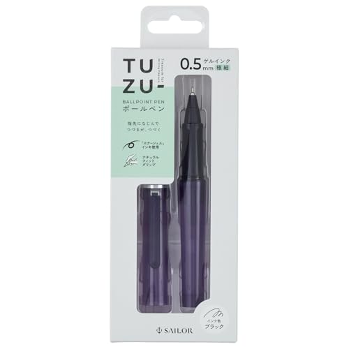 Bolígrafo Sailor TUZU Gel 0.5mm tinta negra miniatura 1