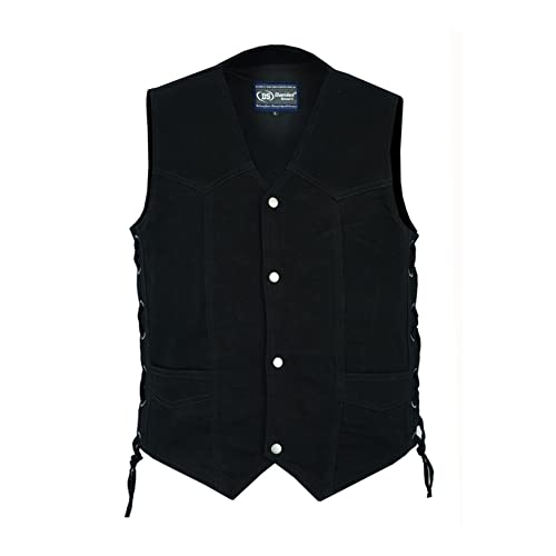Daniel Smart V-Neck Denim Vest