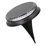 Yardenfun Solar Ground Inserting Lamp LED Lawn Light Outdoor Warm White Landscape Lighting Tool for Garden Lawn Patio