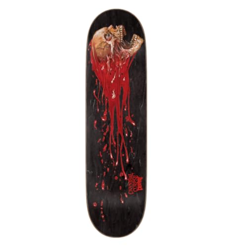 CREATURE Cannibal Corpse Skull and Blood - Tablas de skate (21,7 x 81,8 cm)