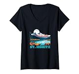 Photo Gallery donna abbigliamento souvenir st. moritz - retro vintage st. moritz maglietta con collo a v Photo Gallery donna abbigliamento souvenir st. moritz - retro vintage st. moritz maglietta con collo a v