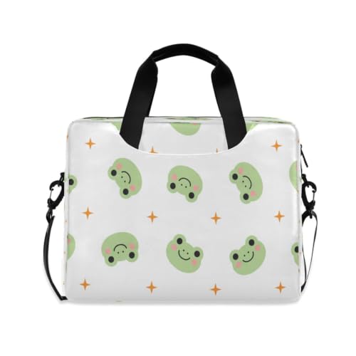 Funda para ordenador de rana divertida que alivia la presión en el hombro