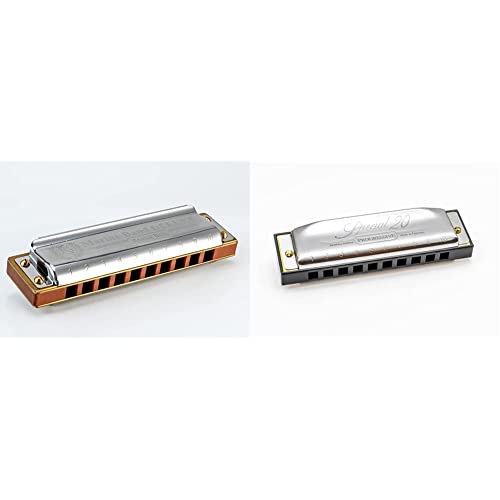 Harmonica HOHNER Marine Band Deluxe 200520 C en Tonalité DO & Harmonica HOHNER Special 20 56020 C en Tonalité DO - Les Beatles, Paul McCartney, John Lennon, RIngo Starr, George Harrison Harmonica HOHNER Marine Band Deluxe 200520 C en Tonalité DO & Harmonica HOHNER Special 20 56020 C en Tonalité DO