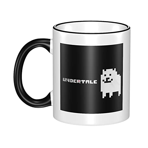 アンダーテール Undertale マグカップ コーヒーカップ コップ 陶器 電子レンジ対応 おしゃれ 大きめ 人気 大容量 330ml アニメ グッズ 雑貨 贈り物