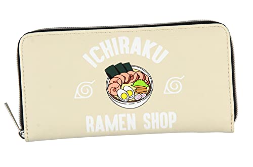 Bioworld Naruto Shippuden Ichiraku Ramen Shop Hidden Leaf Village Zip Around Wallet