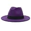 Chapeau Fedora / Trilby Unisexe – Large Bord Feutre Doux Hiver – Style Classique Jazz & Élégant – Homme & Femme