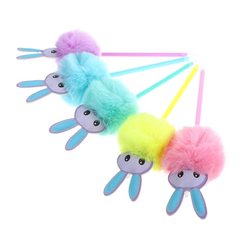 Bolígrafos de gel kawaii Homoyoyo de tinta fina, pack de 5 unidades para uso escolar y oficina