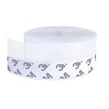 Silicone Clear Weather Stripping Door Seal, Silicone Seal Strip, Sliding Door Seal Weather Stripping, Door Draft Stopper for Side of Door, Self-Adhesive Insulation Tape for Gaps (25mm;26Ft)