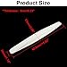 Jiozermi 4PCS Anti-Collision Patch Bumper Guard Strip Scratch-Resistant Bumper Protector Trim Bumper Protector Strip Universal for Cars SUVs Trucks（White）