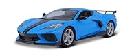 Chevrolet Corvette Stingray Coupe (High Wing) 2020 Model Blue 1/18 scale