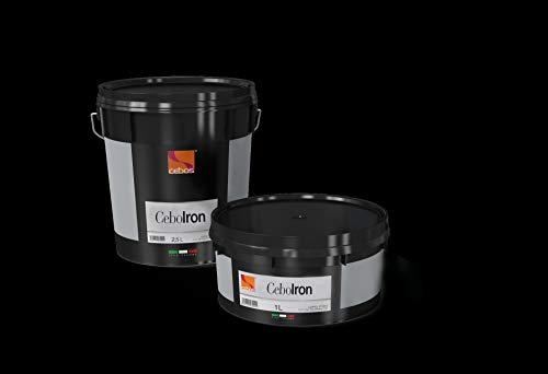 Cebos Ceboiron Grigio 1 Lt Finitura Acrilica All'Acqua Decorativa