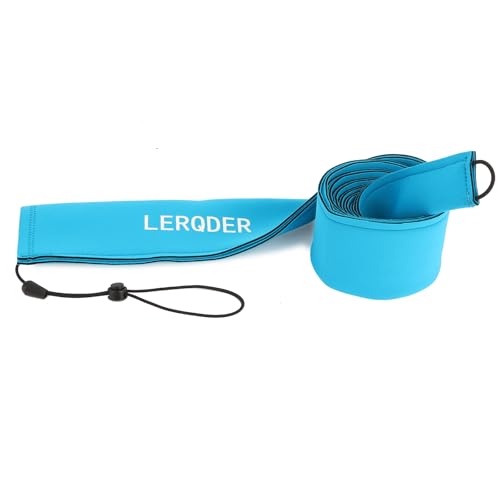 LERQDER Premium Neoprene Fishing Rod Sleeves-Durable,UV Resistance, Puncture Resistant, Rod Socks Protect Cover Casting, Spinning, Trolling Fishing Rods for Storage (1, Blue, 75