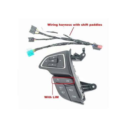 Bouton commande volant Ford Focus MK3 avec LIM : régulateur et bluetooth
