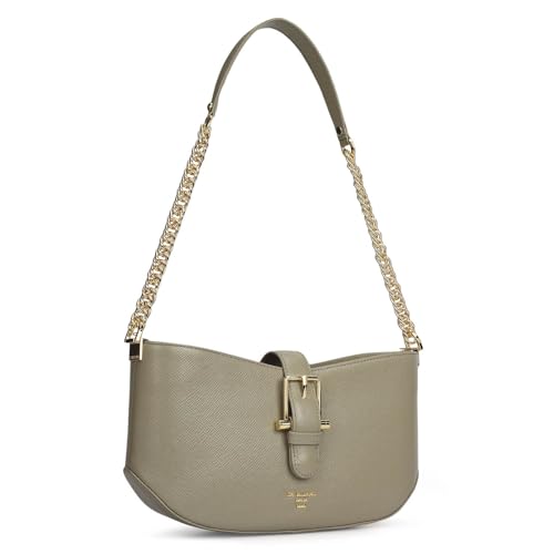Image of Da Milano Leather Shoulder Bag for Women (00749OL)