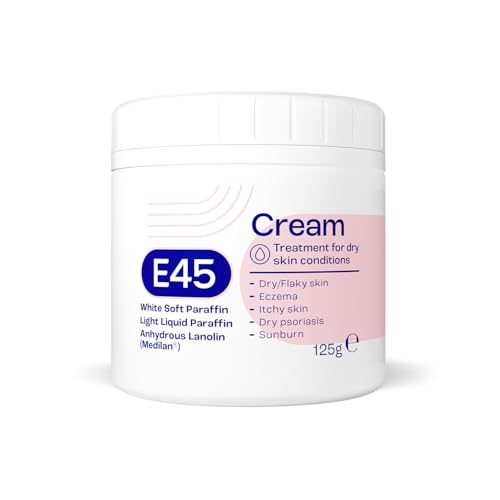 E45 Cream 125g Moisturiser for Dry & Sensitive Skin Perfume Free