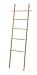 Price comparison product image WENKO Ladder Bahari-Towel Holder, Clothes Stand, Bamboo, Brown, 33 x 43 x 170 cm