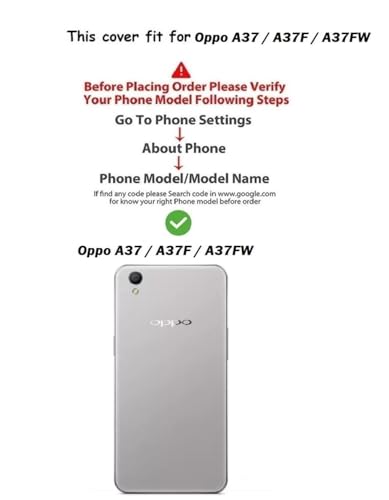 Image of COVERBLACK Rubber Back Cover for Oppo A37 / A37F / A37FW - Transparent