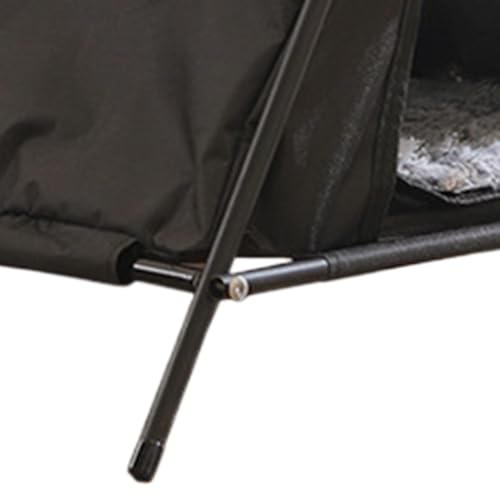 Abri pour chat extérieur imperméable et isolant | Cabane triangulaire jardin et terrasse - 8