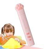 ciseaux patte de chat, ciseaux pour, ciseaux mignons, Coupe-mains pliables portables en acier inoxydable, 3 couleurs, pour la découpe de papier, le Scrapbooking,