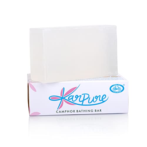Image of Cycle Karpure Camphor Bathing Bar - Moisturising Soap, No Paraben /Silicone - Pack Of 2