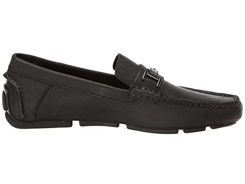 Calvin Klein Men's Magnus Loafer, Black Weave Emboss, 10 M - image 8