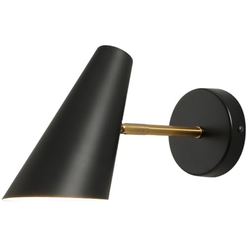 Lámparas decorativas de pared para solucionar la falta de espacio en mesitas de noche