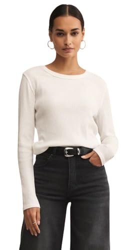 Z SUPPLY Women's Arlet Mini Thermal Top, White