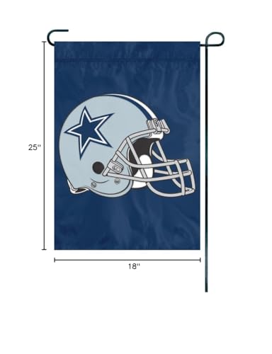 The Party Animal Inc. NFL Dallas Cowboys Premium Garden Flag, 12.5 x 18-inches - Image 6