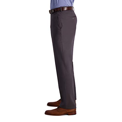 Image of Haggar Men's Classic Fit Iron Free Premium Khaki Casual Pant