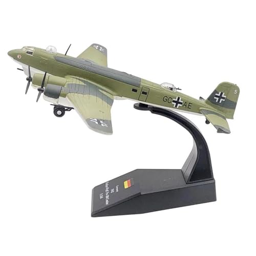Modelo de avión 1/144 militar Focke-Wulf Fw200 Condor coleccionable en miniatura fundido a presión