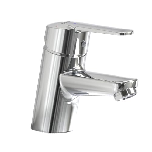 Roca Victoria Grifería para lavabo con enganche para cadenilla, grifo...