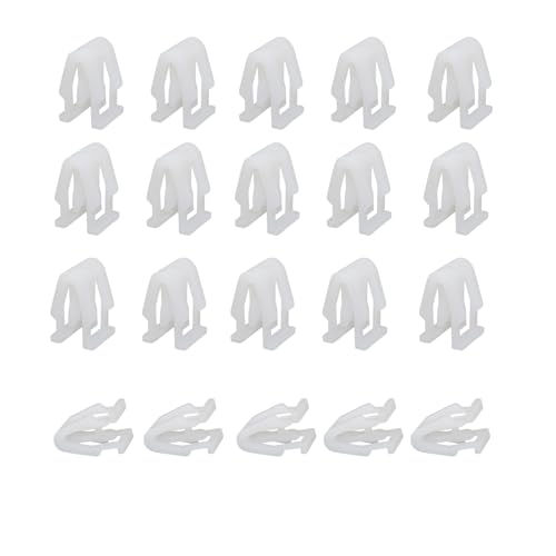 20PCS Plastic Fasteners, Auto Car Trim Instrument Panel Dashboard, Car Accessories Dash Retainer Clips Replacement for Most Car Parts Trim Panel & Dash Console Clips