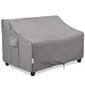 BOLTLINK Outdoor Patio Furniture Covers Waterproof ,Durable 3-Seater Sofa Cover Fits up to 76W x 32.5D x 33H inches