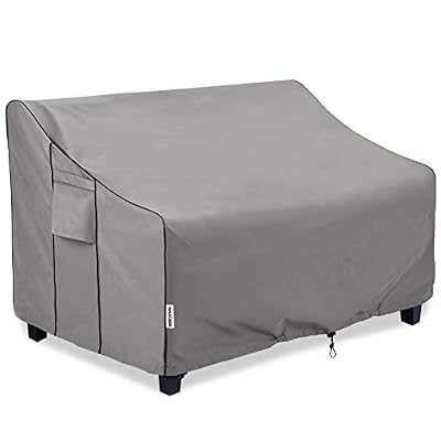BOLTLINK Outdoor Patio Furniture Covers Waterproof ,Durable 3-Seater Sofa Cover Fits up to 76W x 32.5D x 33H inches