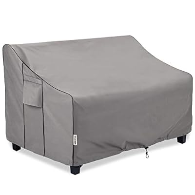 BOLTLINK Outdoor Patio Furniture Covers Waterproof ,Durable 3-Seater Sofa Cover Fits up to 79W x 38D x 35H inches