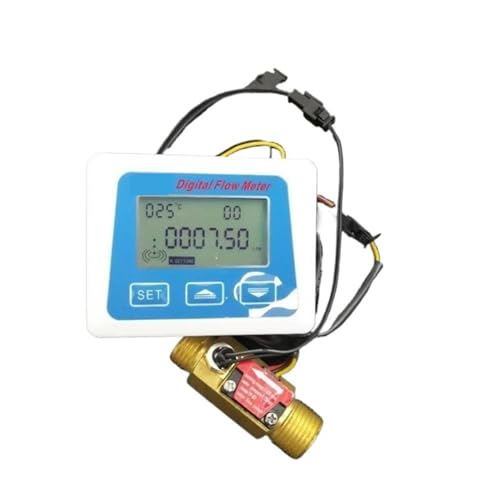 Flow Sensor Meter Digital Pipeline Water Flow G1/2 Flow Sensor Digital Display Flow Gauge Water Meter