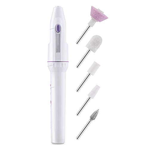 Preisvergleich Produktbild JFSKD Nagelfeile Elektrische Nagelfeile, Tragbarer Batteriebetriebener Multifunktions-nagellack, Kann Lichttherapie Nagelmaniküre Entfernen Und Die Nageloberfläche Polieren