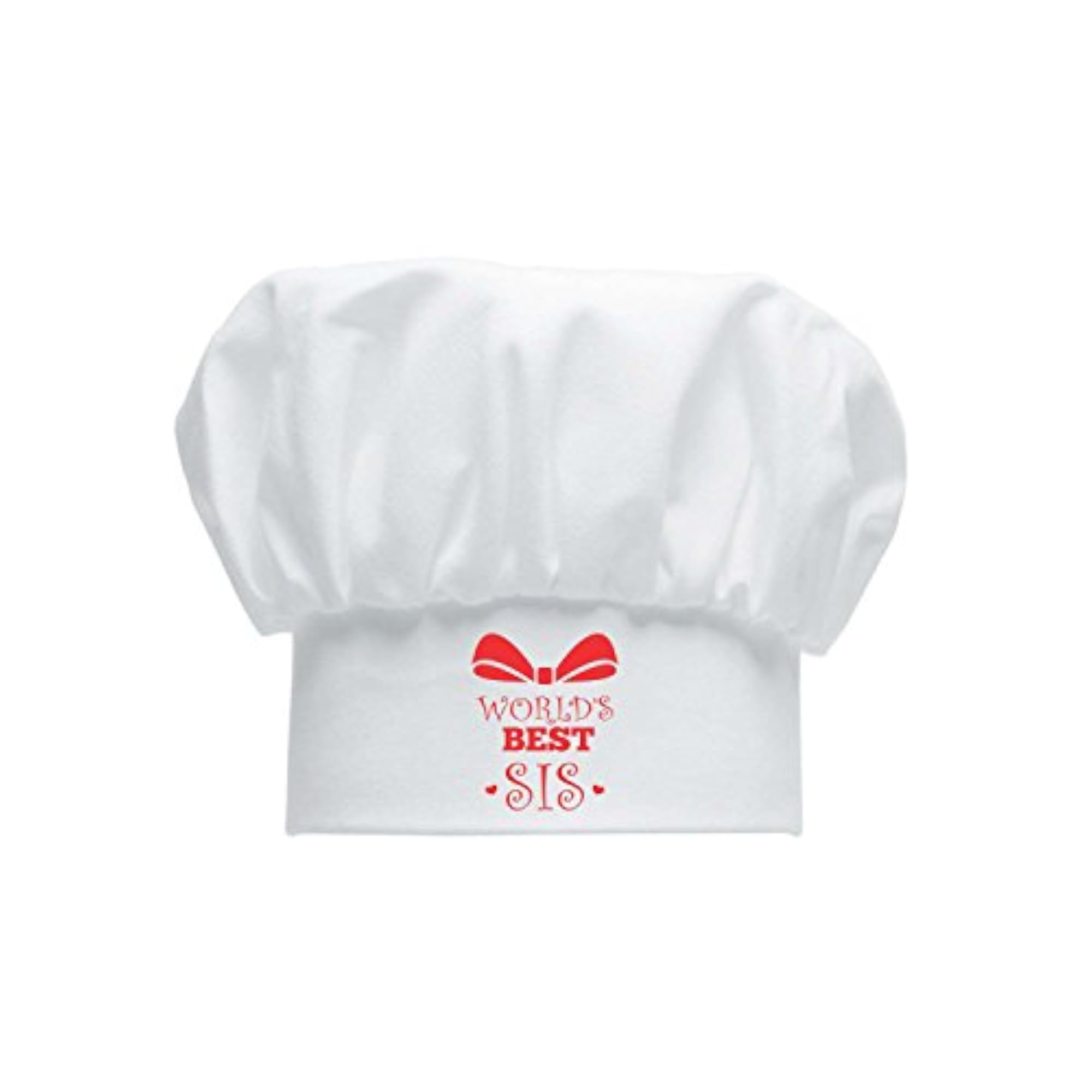 World's Best Sister Apron with Chef Hat, Birthday Gift