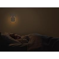 TORANKOS 2 Pack Very Dim Sleep Night Lights Plug into Wall, Sleep Light for Kids and Adult, Bedroom Night Light, Light Sensor, LED, Dimmable, Warm Soft Light Plug in Night Light