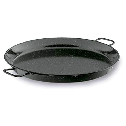 Lacor - 60161 - Paellera Esmaltada 60 cms.- Negro Cover