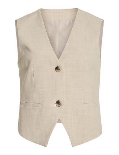 Vila Virosa Vest gilet femme fluide pour affiner la silhouette facilement