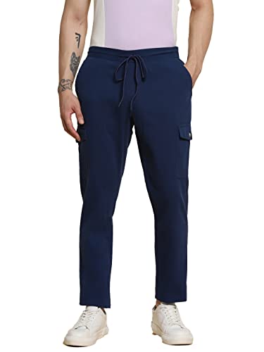 Image of Dennis Lingo Denim Slim Fit Trackpant For Men
