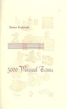 Paperback 5000 Musical Terms Book