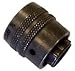 Itt Cannon Circular Connector, Plug, Size 8, 4 Position, Cable - KPT06P8-4S